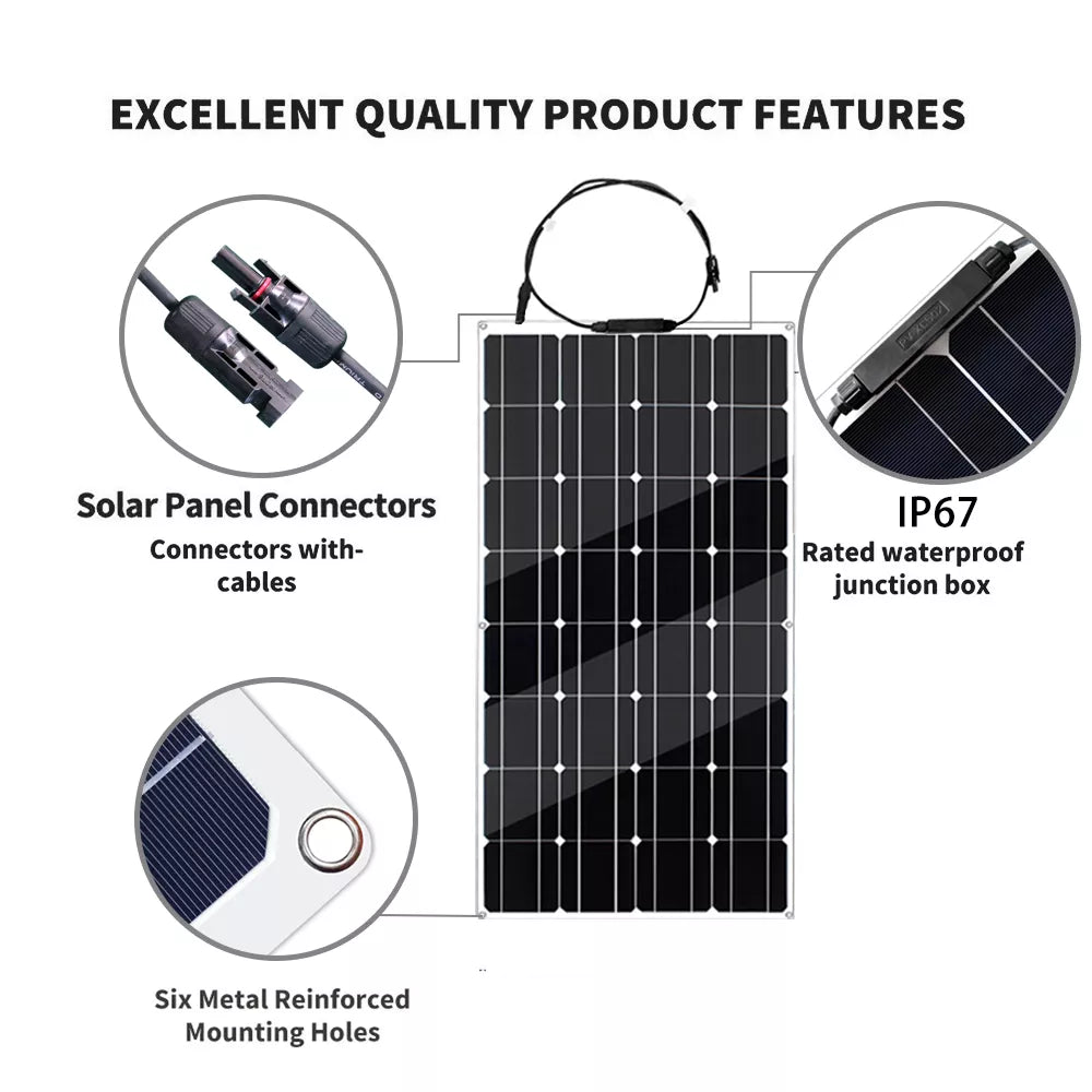 Flexible Solar Panel 12V