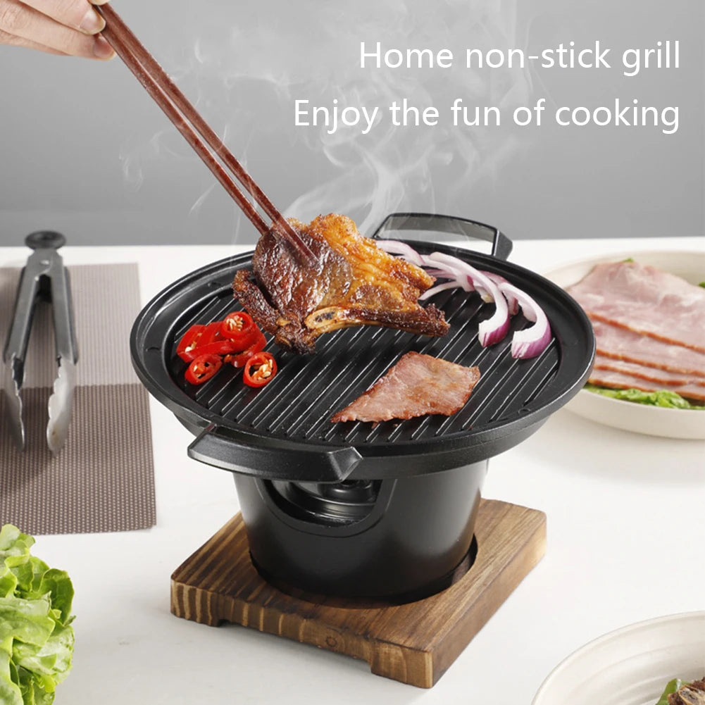 Mini Alcohol Stove BBQ Grill