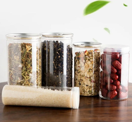 Transparent Food Sealed Jars