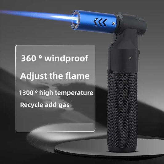 Windproof Jet Flame Butane Gas Torch Lighter