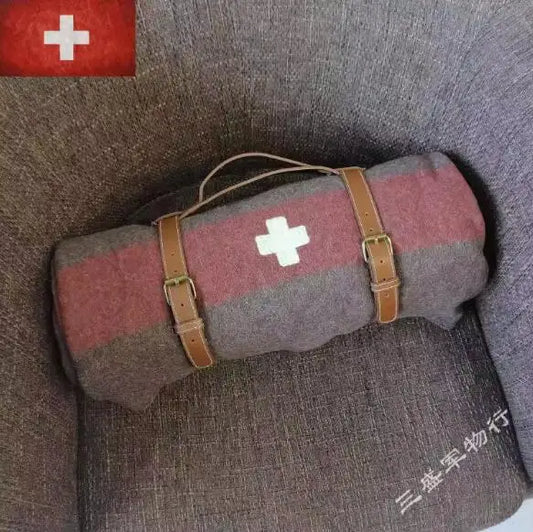 Pure Wool Swiss Military Blanket