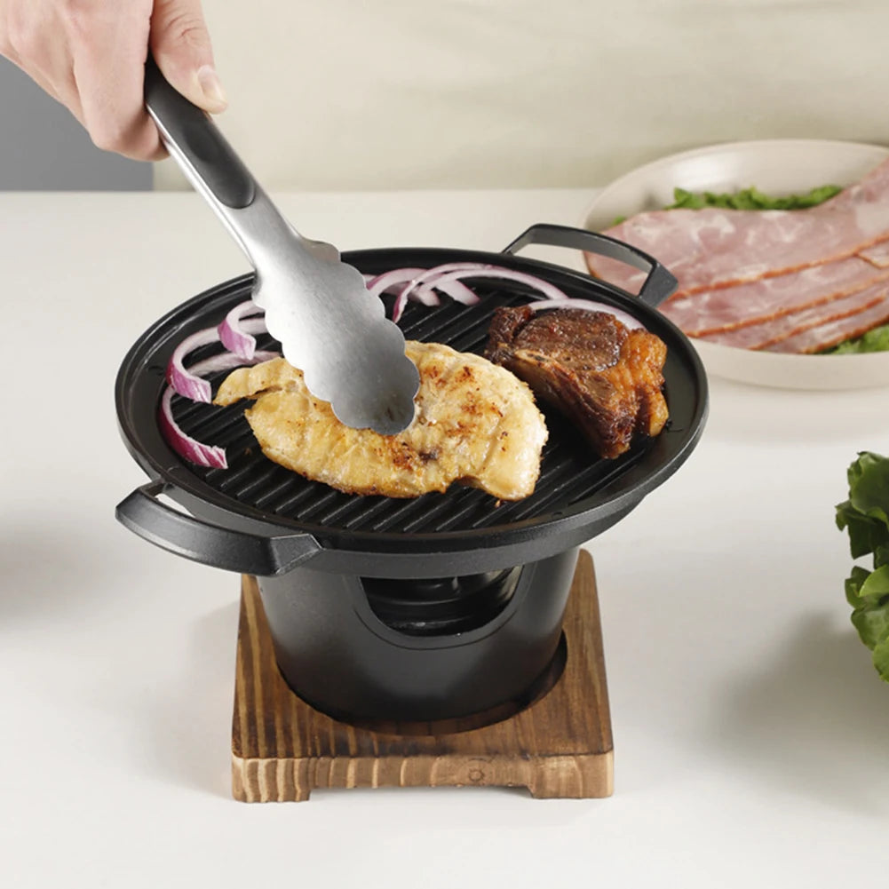 Mini Alcohol Stove BBQ Grill