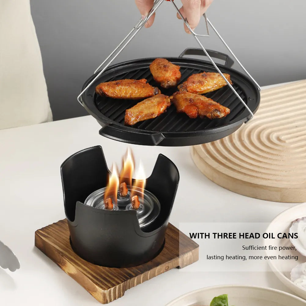 Mini Alcohol Stove BBQ Grill