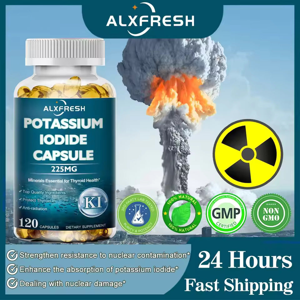 Nuclear Radiation Protection - Potassium Iodide Thyroid Tablets