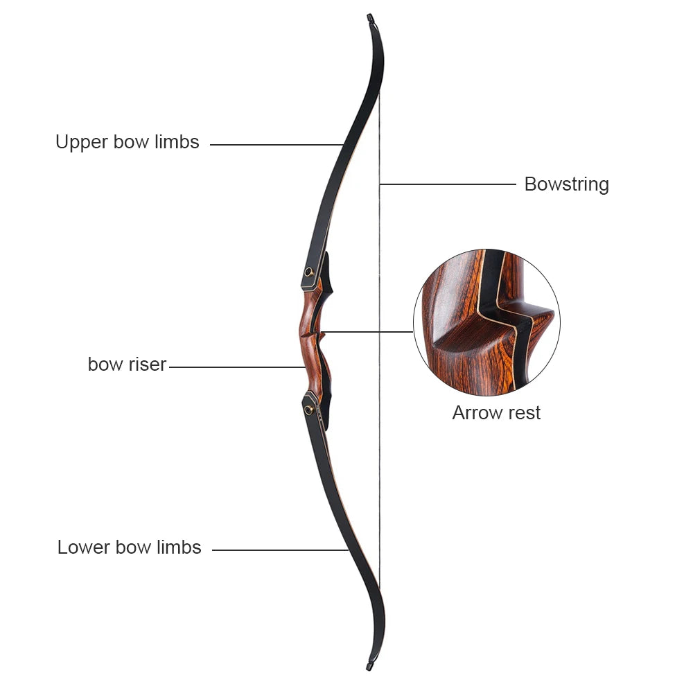 Hunting Recurve Bow and Arrow Set