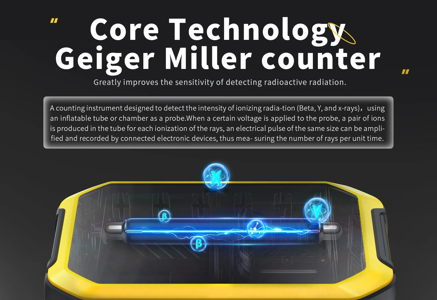 Geiger Counter Nuclear Radiation Detector