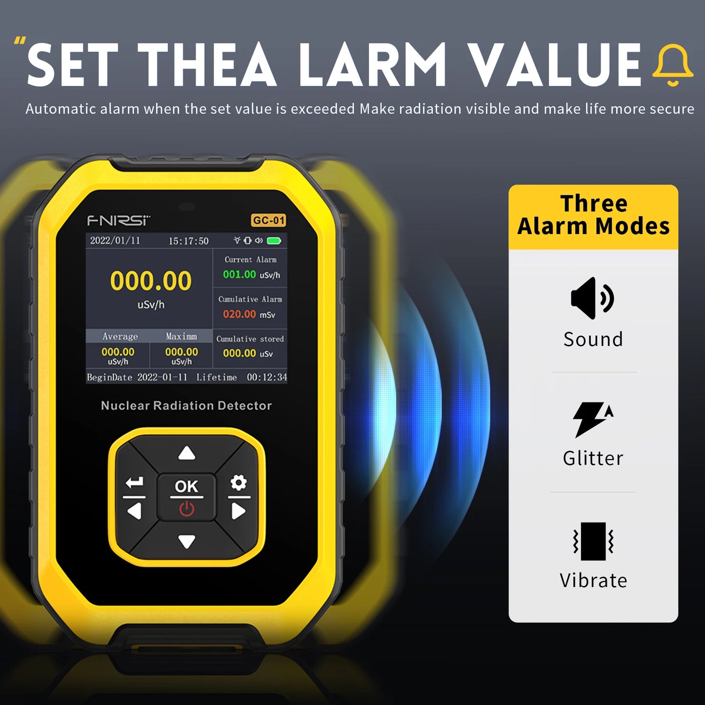 Geiger Counter Nuclear Radiation Detector