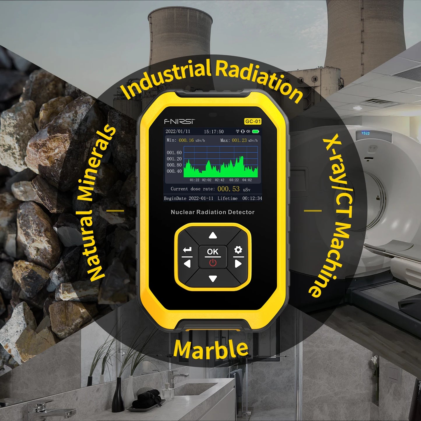 Geiger Counter Nuclear Radiation Detector