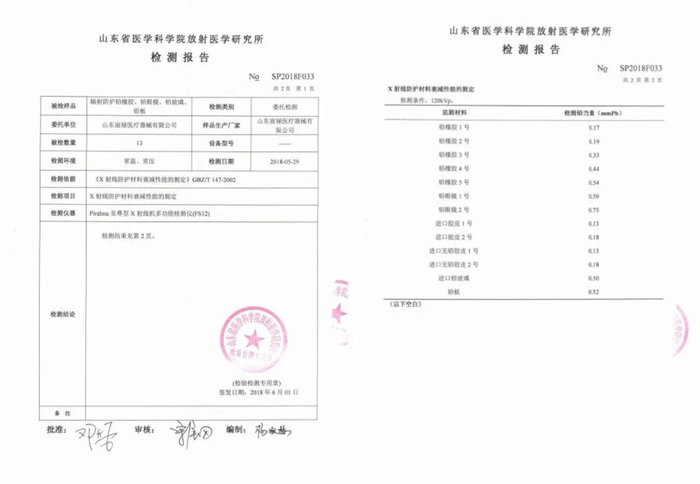 Nuclear Radiation Protective Thyroid Lead & Rubber Collar