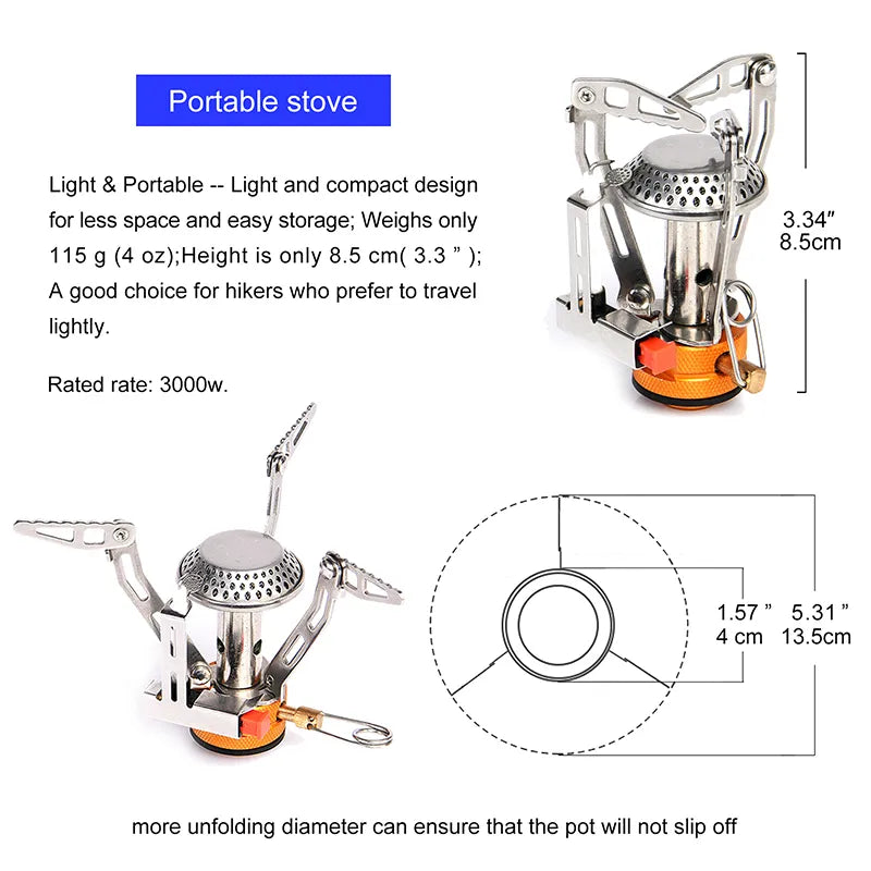 One-Piece Gas Stove Heater