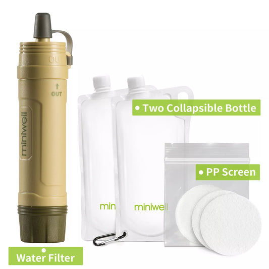 Miniwell Portable Survival Water Filter