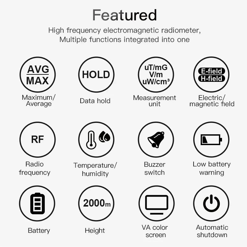 Electromagnetic Field Radiation Detector