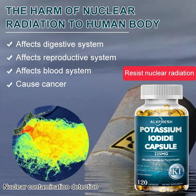 Nuclear Radiation Protection - Potassium Iodide Thyroid Tablets