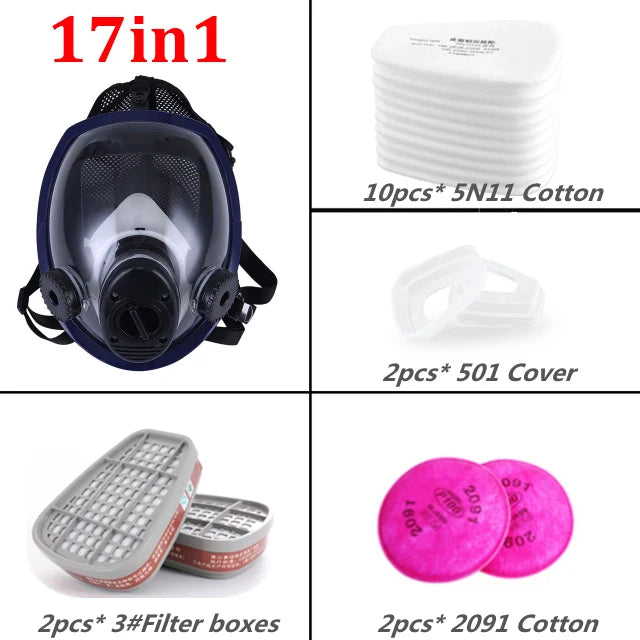 Nuclear Radiation Gas Mask