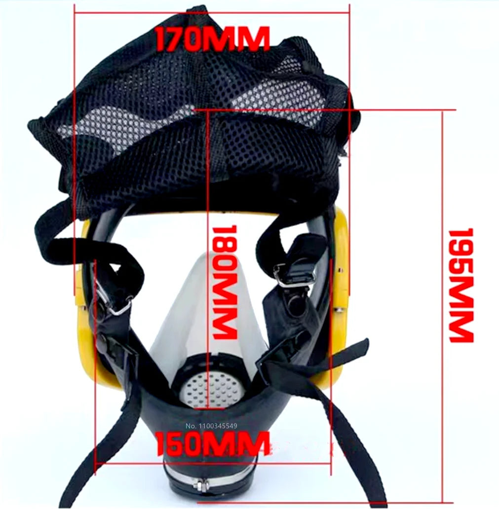 Nuclear Radiation Protection Full Face Mask