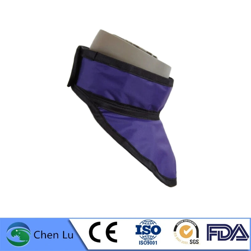 Nuclear Radiation Protective Thyroid Lead & Rubber Collar