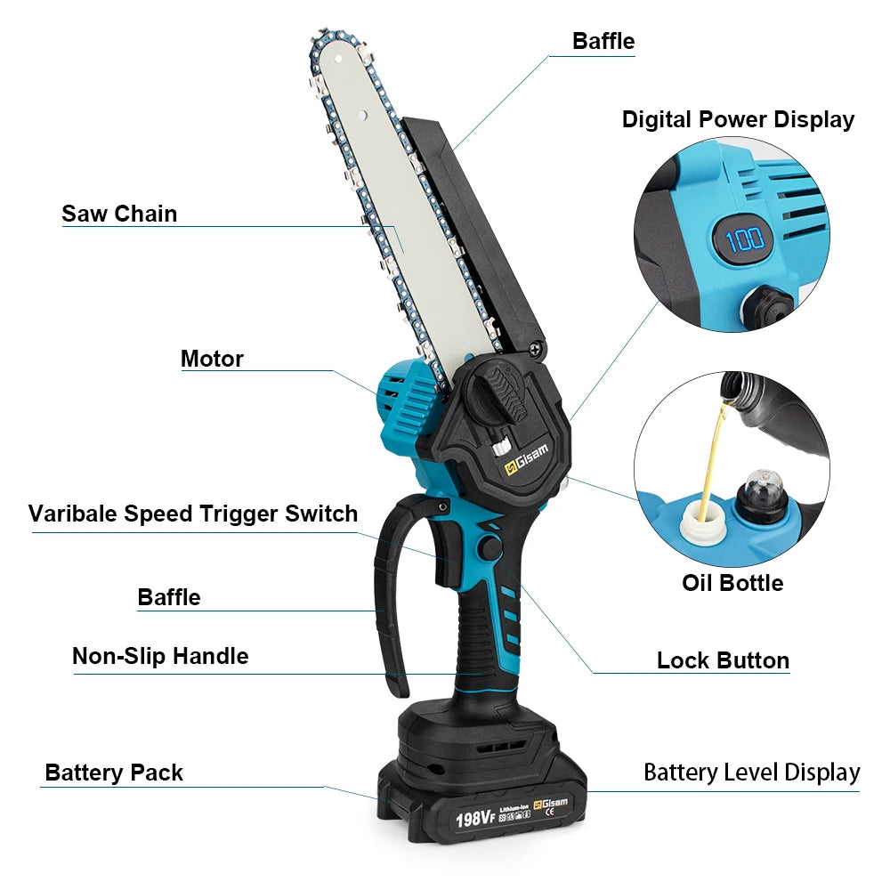 Electric Saw with Charger