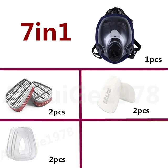 Nuclear Radiation Gas Mask