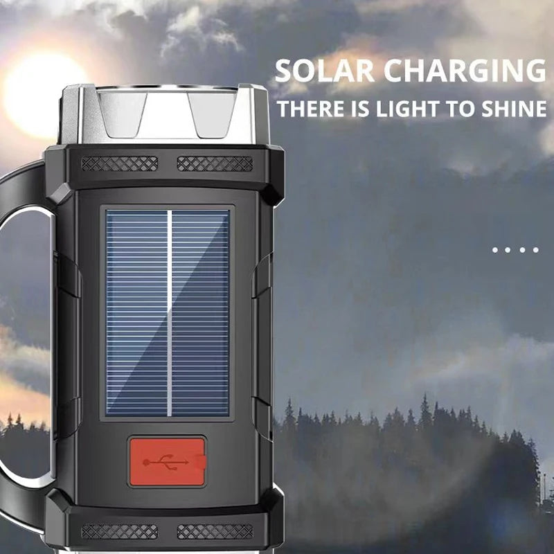 Solar Rechargeable Portable Hand Lamp