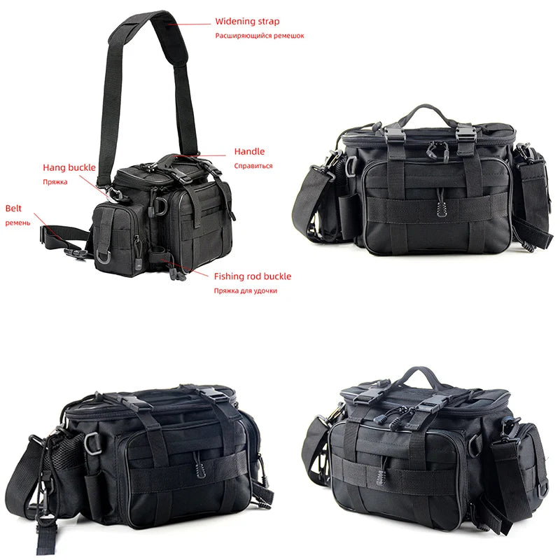 Multi-Functional Waterproof Waist Bag/Sling Shoulder Bag