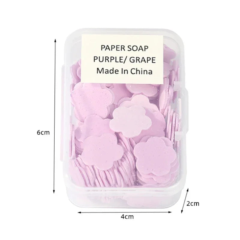 100 Pcs/Box Mini Cleaning Soaps