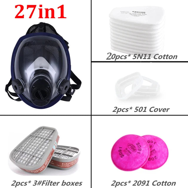 Nuclear Radiation Gas Mask