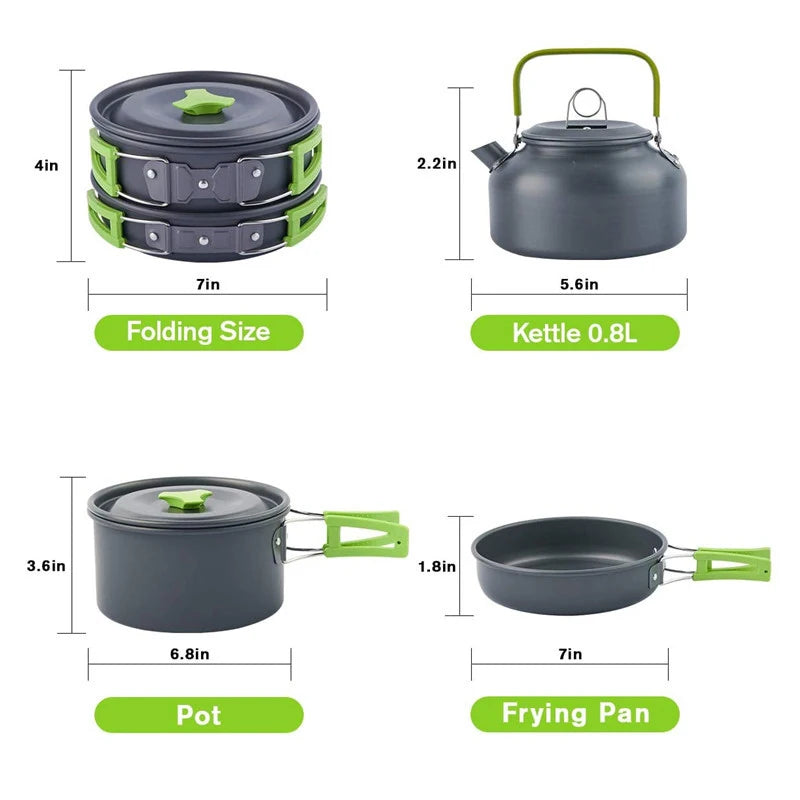 Camping Cookware Kit