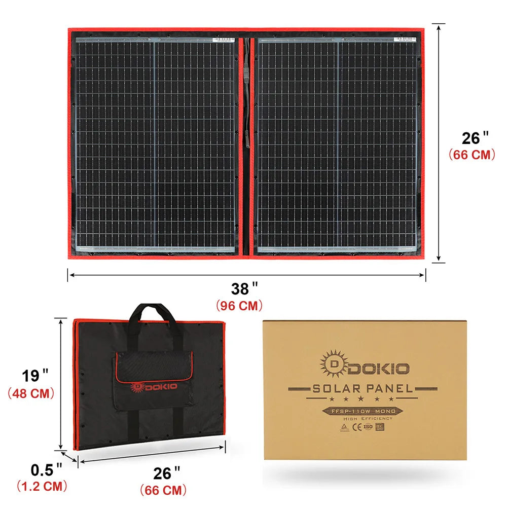 Flexible Foldable Solar Panel