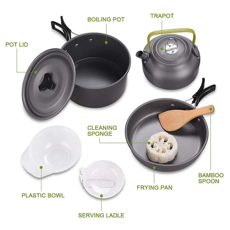 Camping Cookware Kit