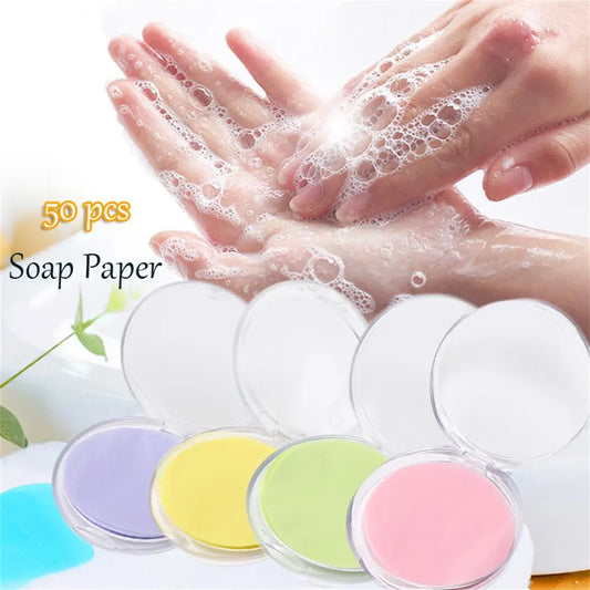50PCS Box Soap Paper