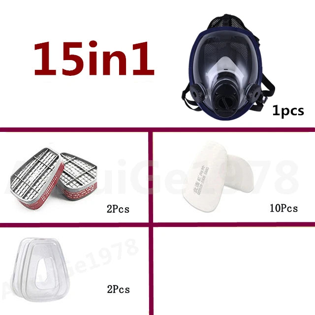 Nuclear Radiation Gas Mask