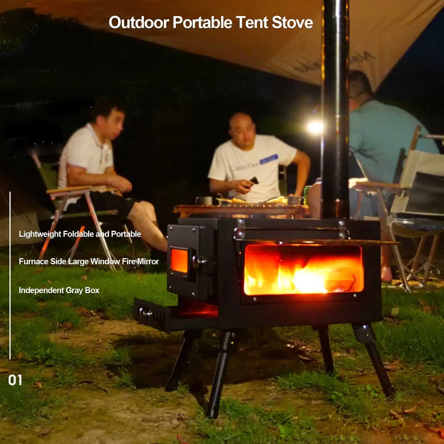 Tent Wood Stove