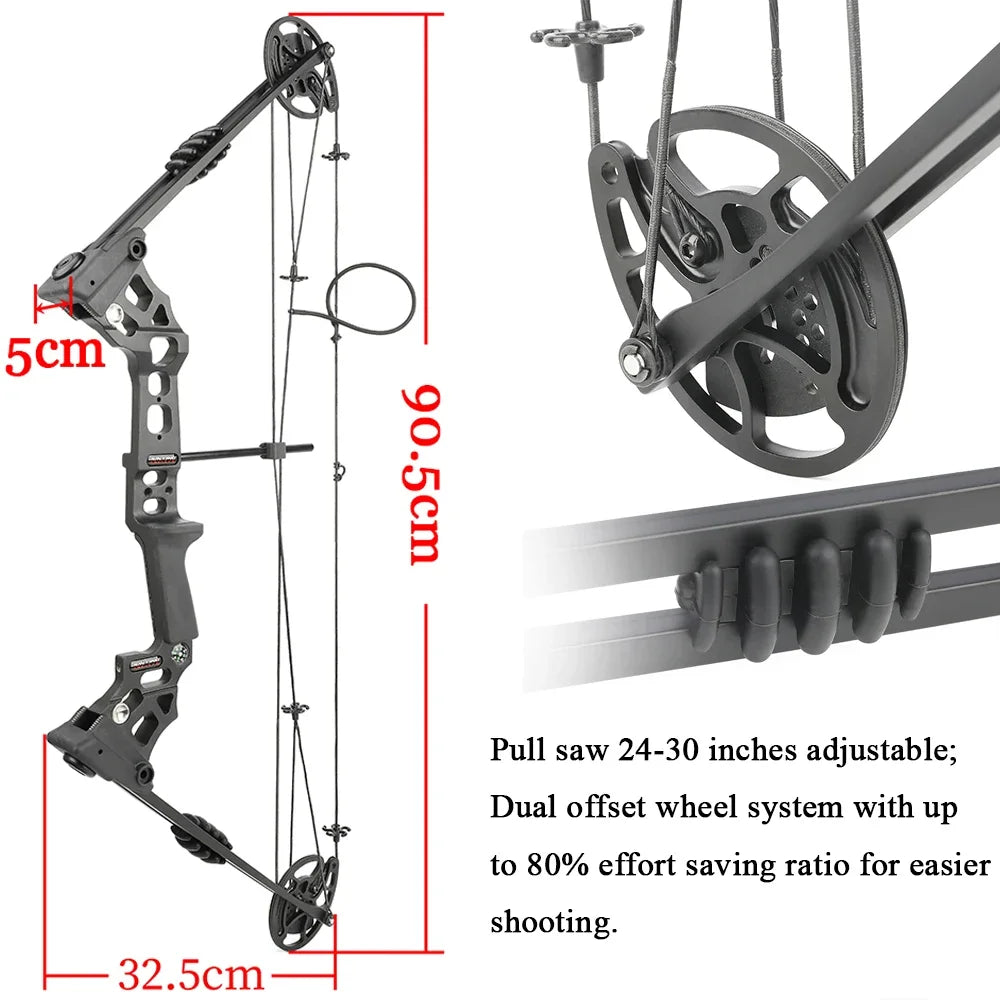 Archery Compound Bow Set