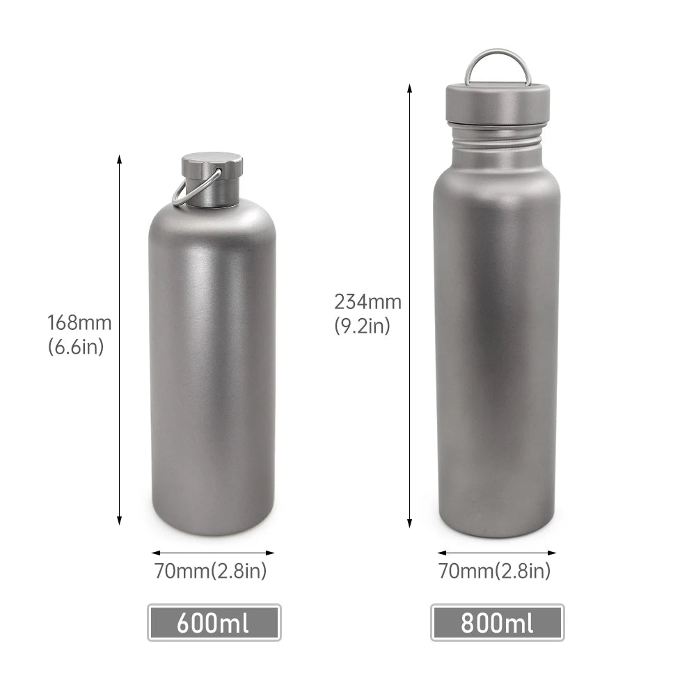 Titanium Water Bottle