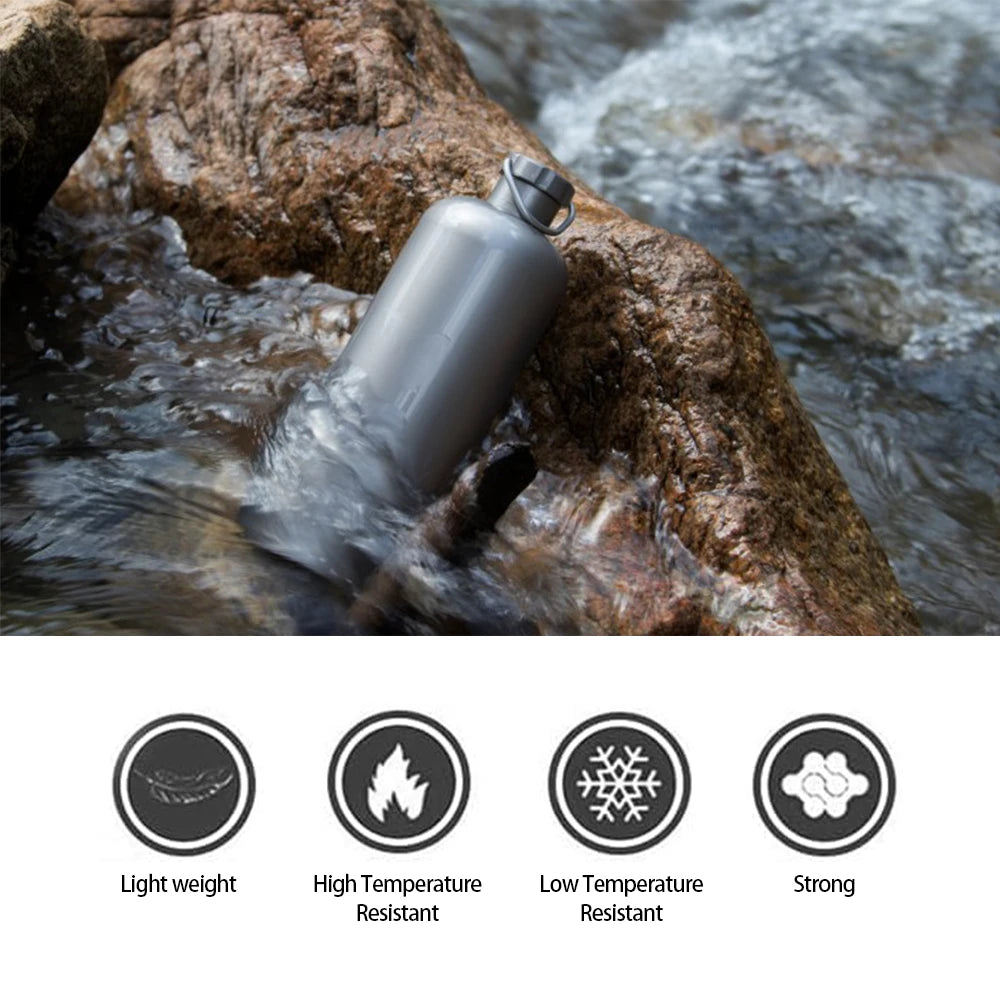 Titanium Water Bottle