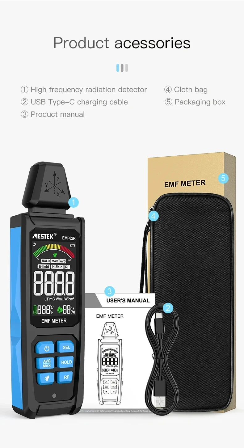 Electromagnetic Field Radiation Detector