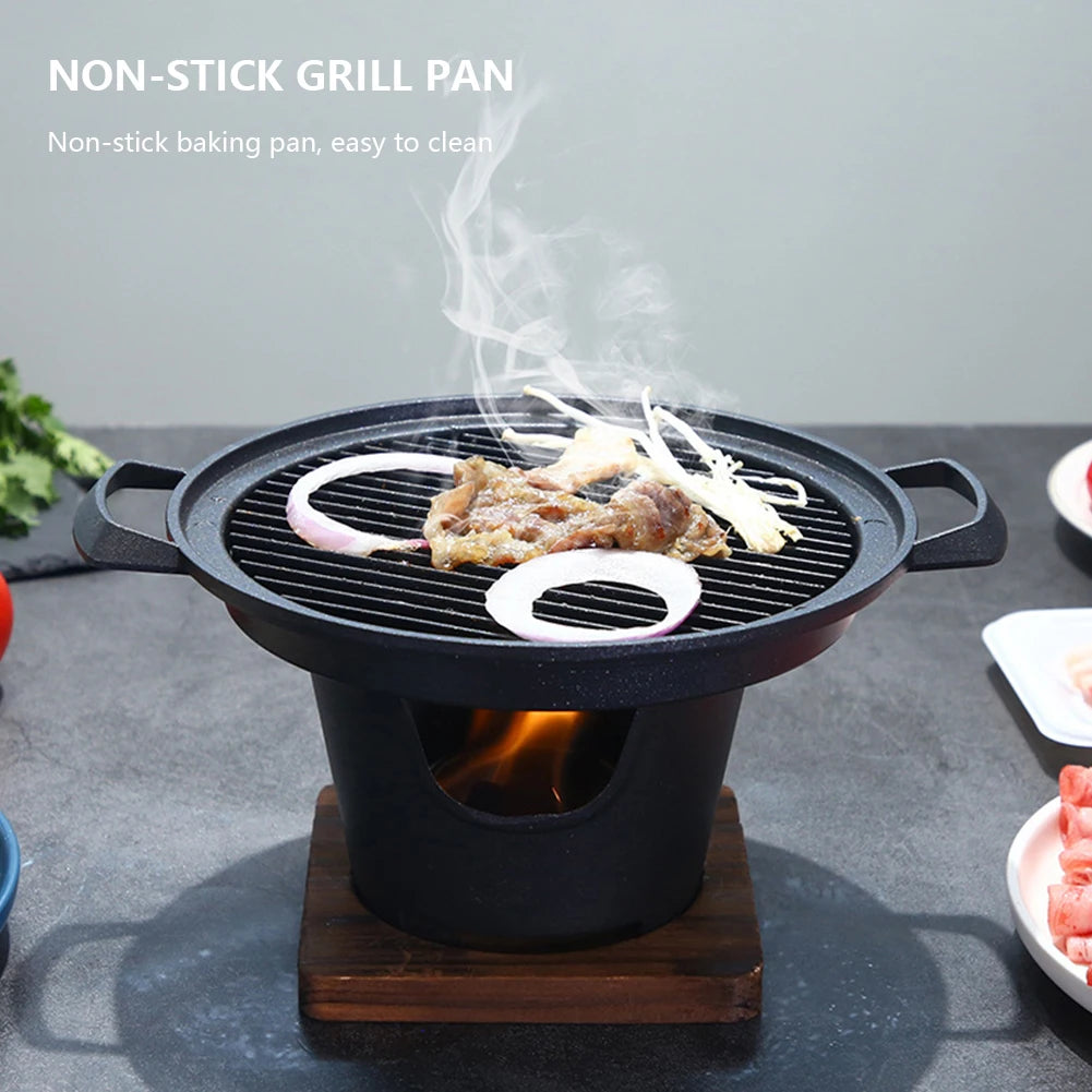 Mini Alcohol Stove BBQ Grill