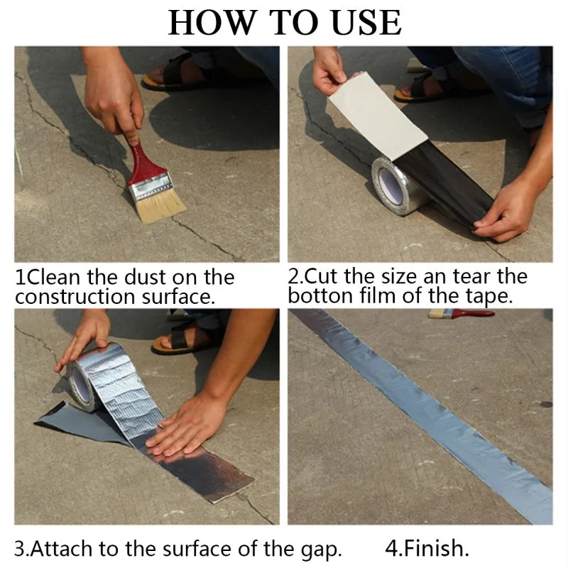 Super Strong Waterproof Aluminum Foil Tape