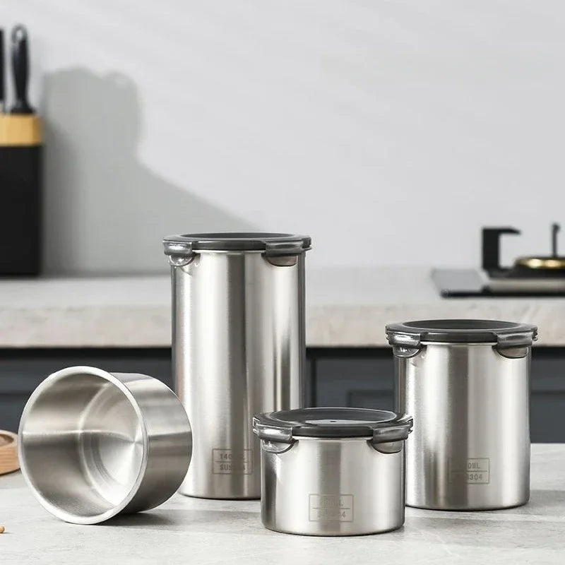 Stainless Airtight Containers for Food Storage