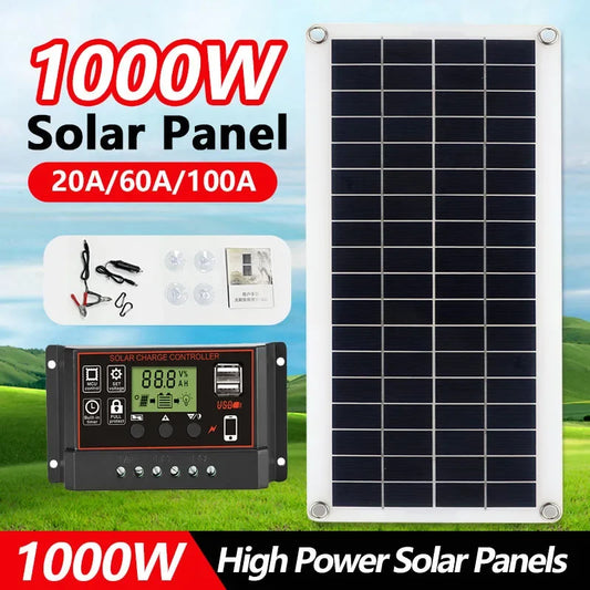 20W-1000W Solar Panels