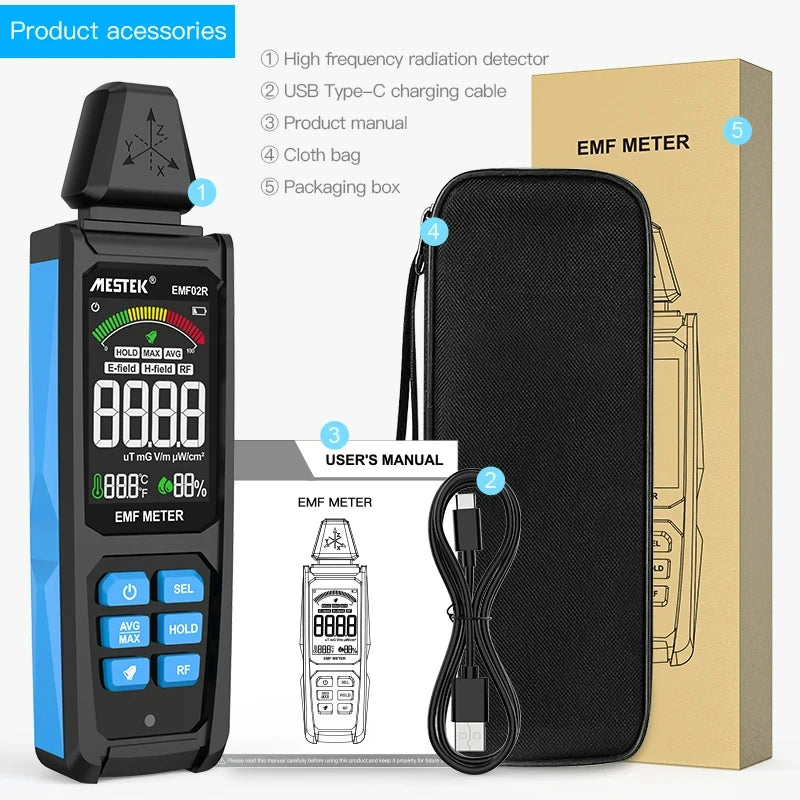 Electromagnetic Field Radiation Detector