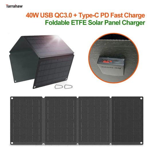 Folding Solar Panel Phone Pad Charger