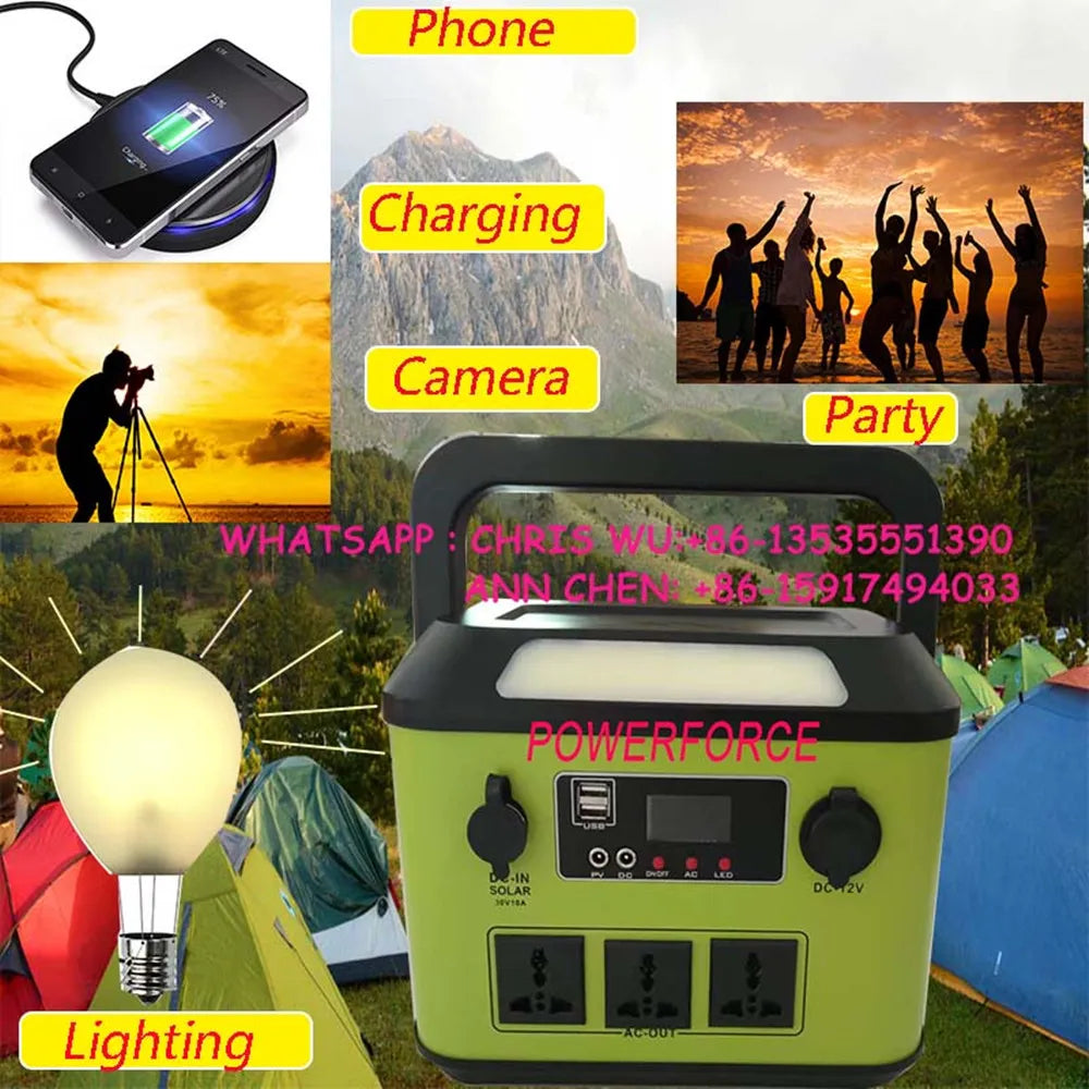 High-capacity Solar Panel Power Bank