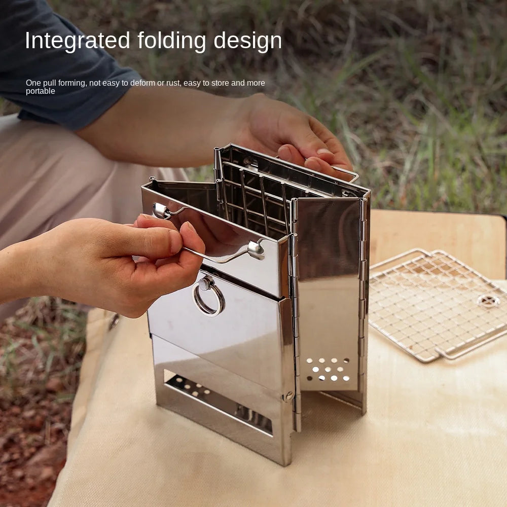 Portable Folding Charcoal Oven