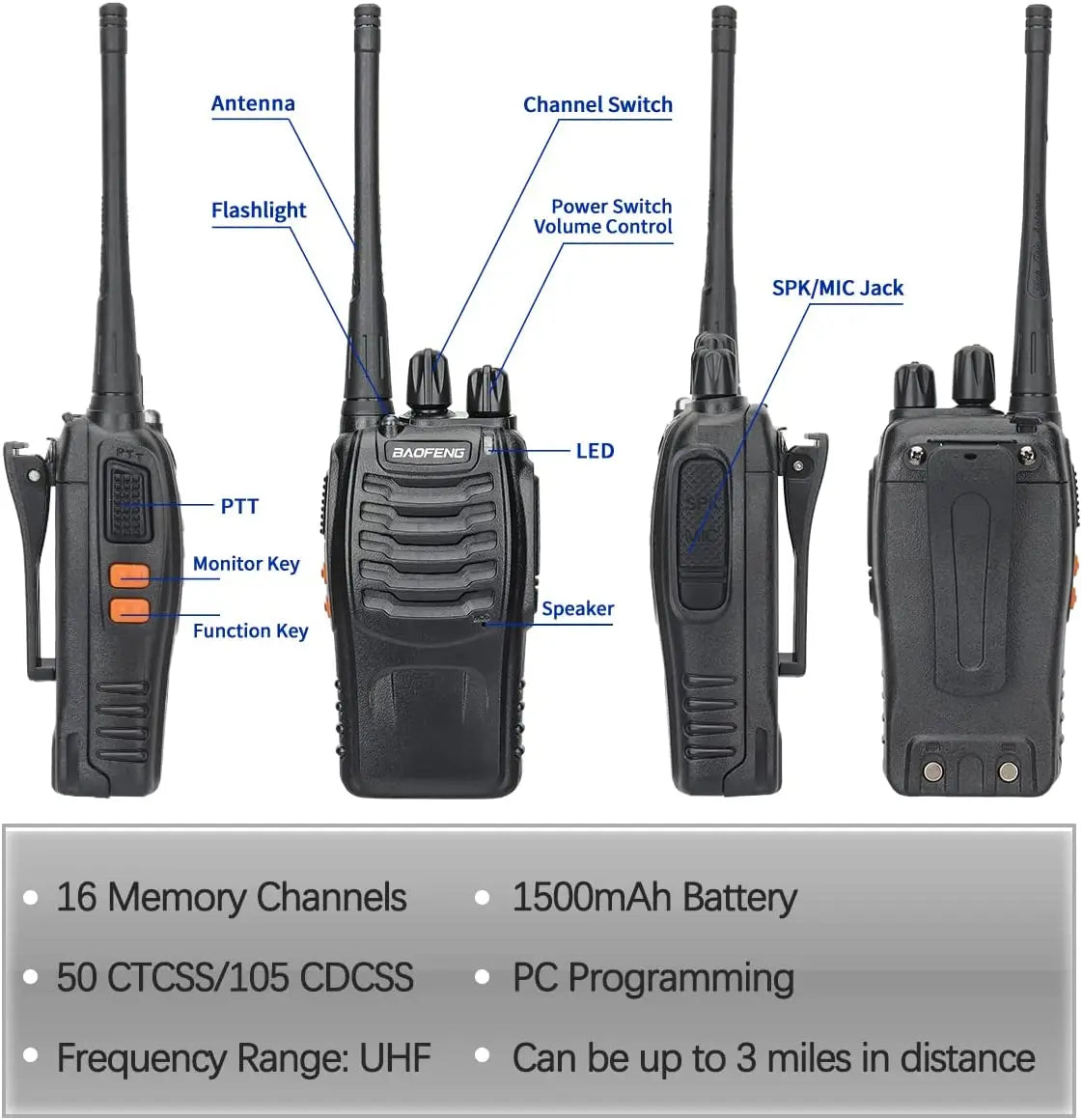 Walkie Talkie Set