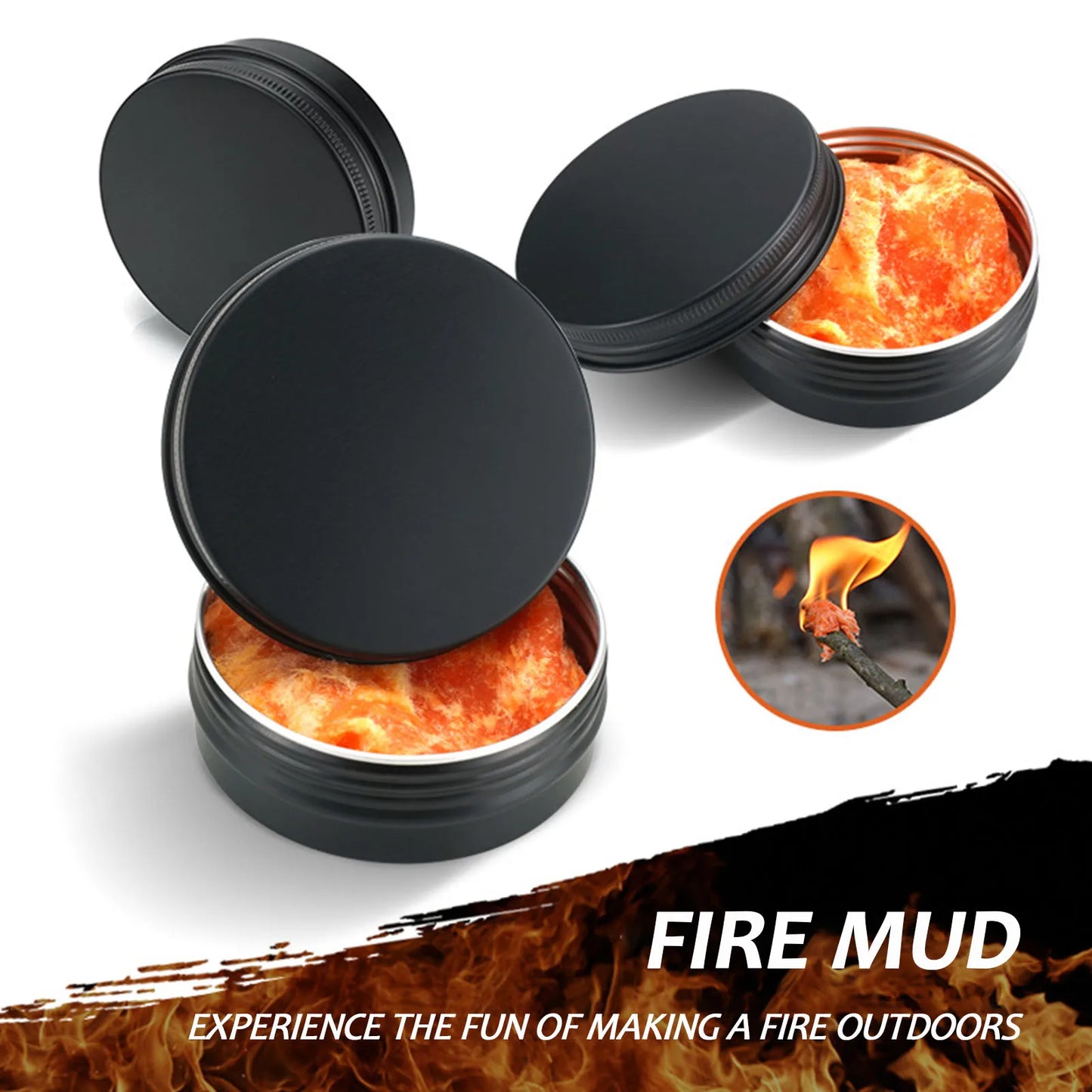 Soft Fire Starters Sticky Mud