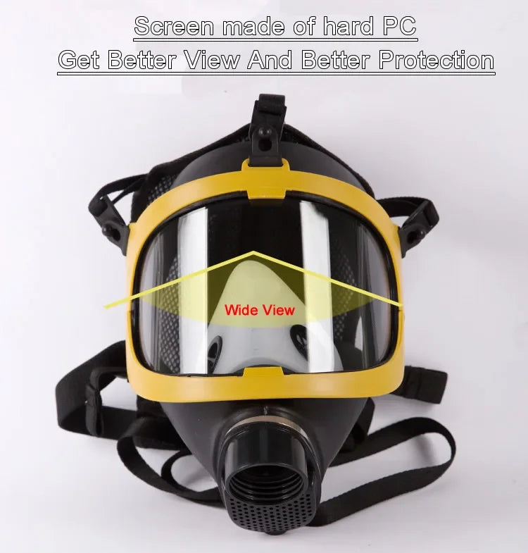 Nuclear Radiation Protection Full Face Mask