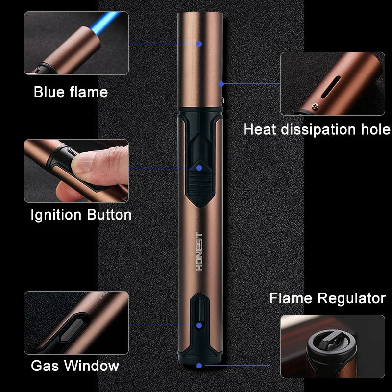 Torch Windproof Refillable Pen Lighter