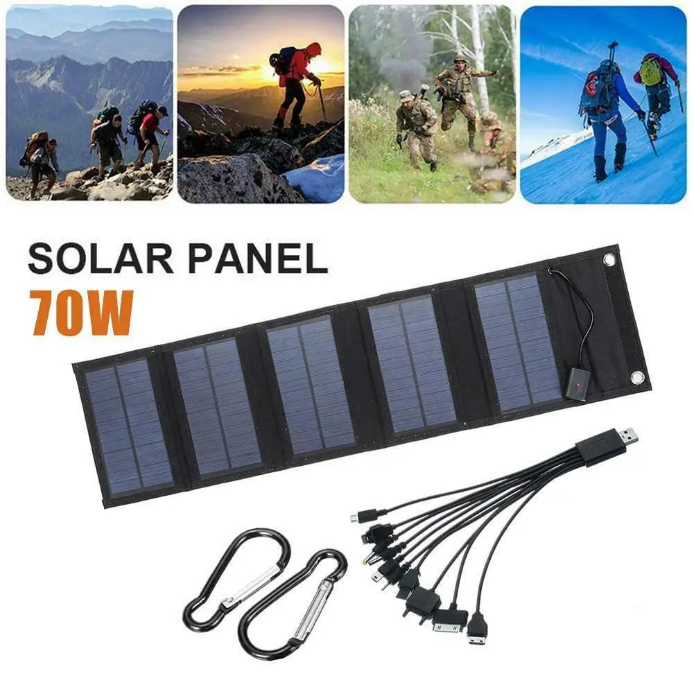 70W Foldable Solar Panel