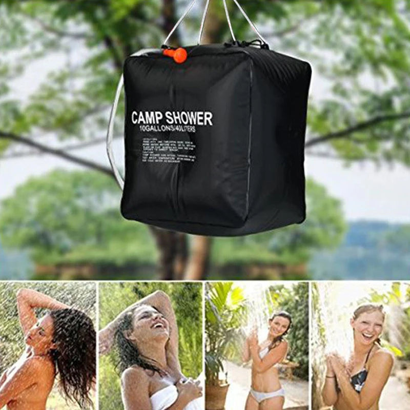 Solar Heated Shower 40L Water Bags